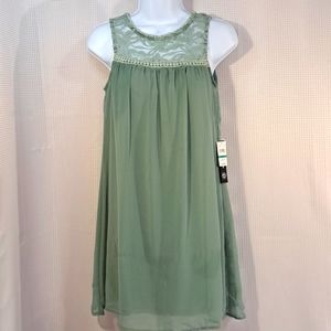 3/$25 As U Wish Lined Dress or Long  Top, Sz XS, NWT but has Damage!